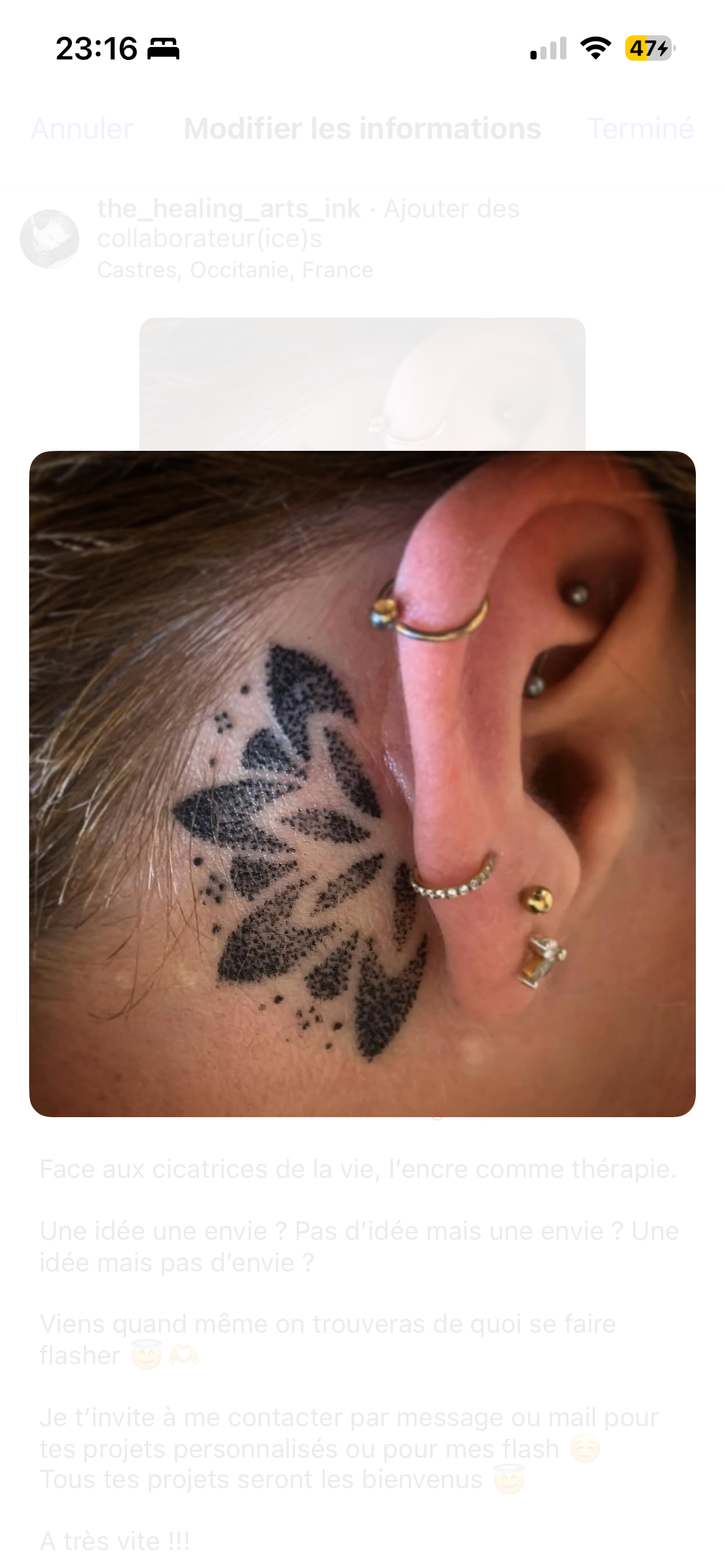 Tatouage L'Encre du Lyon